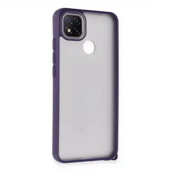 Xiaomi Redmi 9c Kılıf Elegant Kapak - Derin Mor