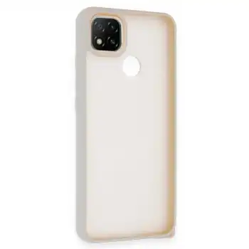 Xiaomi Redmi 9c Kılıf Elegant Kapak - Pudra