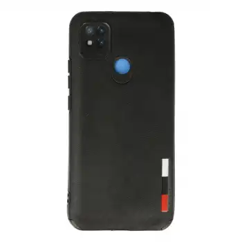 Xiaomi Redmi 9c Kılıf Loop Deri Silikon - Siyah