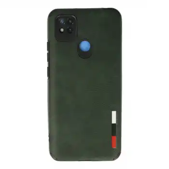 Xiaomi Redmi 9c Kılıf Loop Deri Silikon - Yeşil