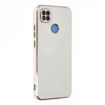 Xiaomi Redmi 9c Kılıf Volet Silikon - Beyaz