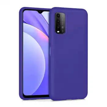 Xiaomi Redmi 9t Kılıf Nano İçi Kadife Silikon - Mor