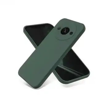 Xiaomi Redmi A3 4g Kılıf First Silikon - Koyu Yeşil