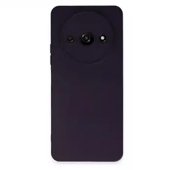 Xiaomi Redmi A3 4g Kılıf Nano İçi Kadife Silikon - Mor