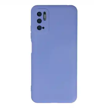 Xiaomi Redmi Note 10 5g Kılıf Nano İçi Kadife Silikon - Lila