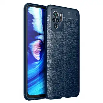 Xiaomi Redmi Note 10 Kılıf Auto Focus Kapak - Lacivert