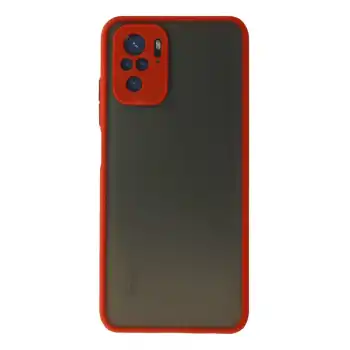 Xiaomi Redmi Note 10 Kılıf Montreal Silikon Kapak - Kırmızı