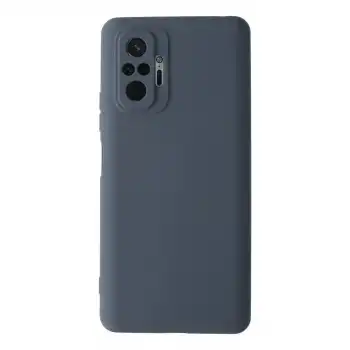 Xiaomi Redmi Note 10 Pro Kılıf Nano İçi Kadife Silikon - Gri