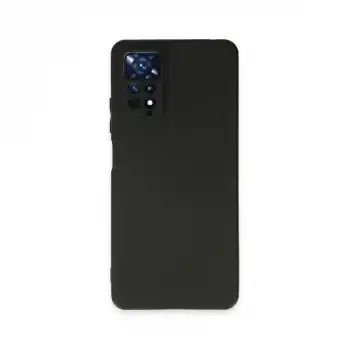Xiaomi Redmi Note 11 Kılıf First Silikon - Siyah