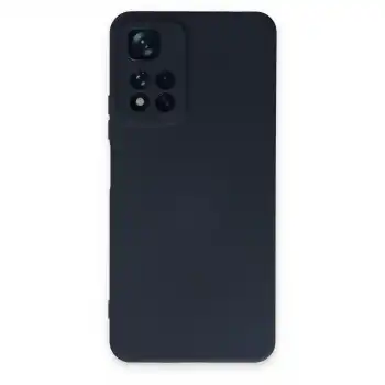 Xiaomi Redmi Note 11 Pro Plus 5g Kılıf Nano İçi Kadife Silikon - Lacivert