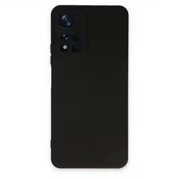 Xiaomi Redmi Note 11 Pro Plus 5g Kılıf Nano İçi Kadife Silikon - Siyah