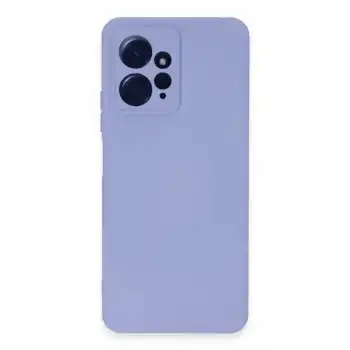 Xiaomi Redmi Note 12 4g Kılıf Nano İçi Kadife Silikon - Lila