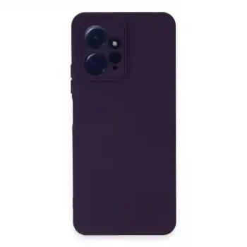 Xiaomi Redmi Note 12 4g Kılıf Nano İçi Kadife Silikon - Mor