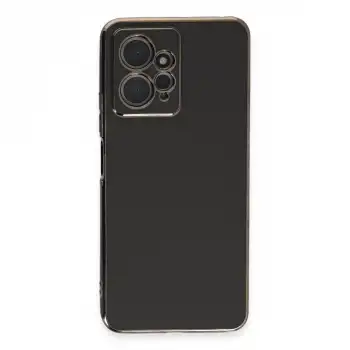 Xiaomi Redmi Note 12 4g Kılıf Volet Silikon - Siyah