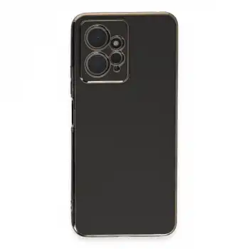 Xiaomi Redmi Note 12 4g Kılıf Volet Silikon - Siyah