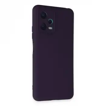Xiaomi Redmi Note 12 5g Kılıf Nano İçi Kadife Silikon - Mor