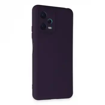 Xiaomi Redmi Note 12 5g Kılıf Nano İçi Kadife Silikon - Mor