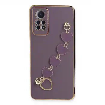 Xiaomi Redmi Note 12 Pro 4g Kılıf Esila Silikon - Mor