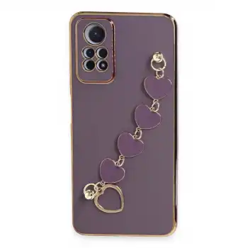 Xiaomi Redmi Note 12 Pro 4g Kılıf Esila Silikon - Mor