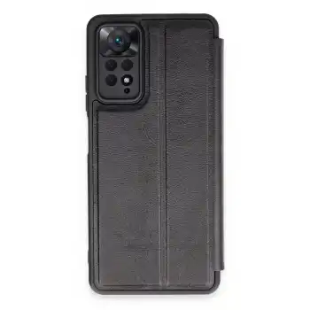 Xiaomi Redmi Note 12 Pro 4g Kılıf Flip Cover - Siyah