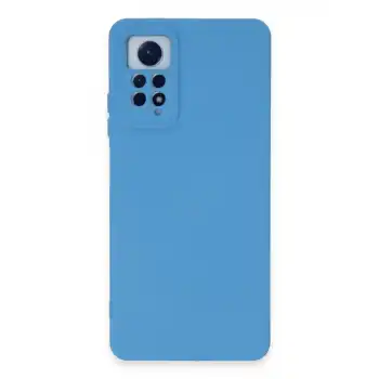 Xiaomi Redmi Note 12 Pro 4g Kılıf Nano İçi Kadife Silikon - Mavi