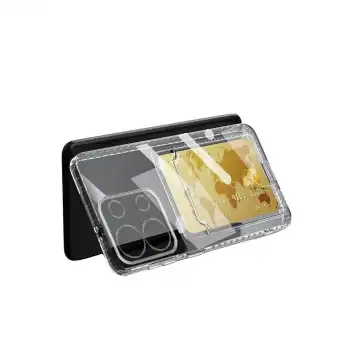 Xiaomi Redmi Note 13 4g Kılıf Kart Şeffaf Silikon - Şeffaf