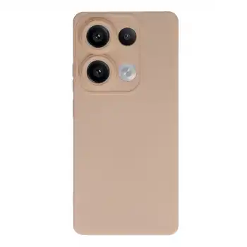 Xiaomi Redmi Note 13 4g Kılıf Nano İçi Kadife Silikon - Pudra