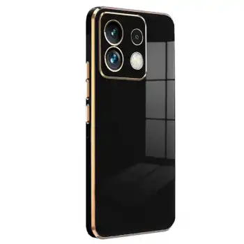 Xiaomi Redmi Note 13 4g Kılıf Volet Silikon - Siyah