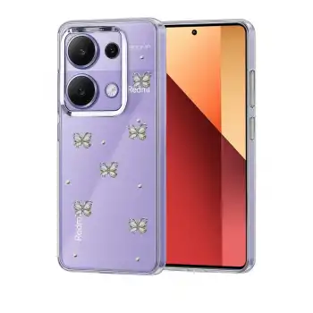 Xiaomi Redmi Note 13 Pro 4g Fiyonk Desenli Kapak - Desen 9