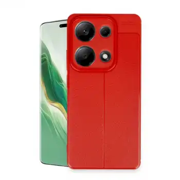 Xiaomi Redmi Note 13 Pro 4g Kılıf Auto Focus Kapak - Kırmızı