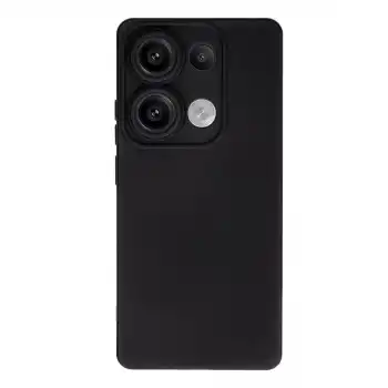 Xiaomi Redmi Note 13 Pro 4g Kılıf Nano İçi Kadife Silikon - Siyah