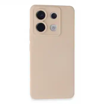 Xiaomi Redmi Note 13 Pro 5g Kılıf Nano İçi Kadife Silikon - Pudra