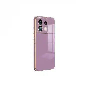 Xiaomi Redmi Note 13 Pro 5g Kılıf Volet Silikon - Mor