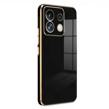 Xiaomi Redmi Note 13 Pro 5g Kılıf Volet Silikon - Siyah