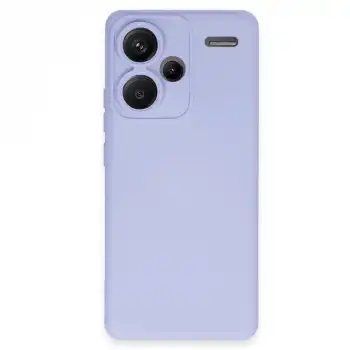 Xiaomi Redmi Note 13 Pro Plus Kılıf Nano İçi Kadife Silikon - Lila