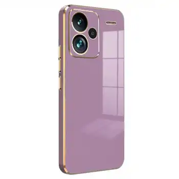 Xiaomi Redmi Note 13 Pro Plus Kılıf Volet Silikon - Mor