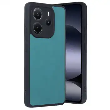 Xiaomi Redmi Note 14 4g Kılıf Aras Deri Kapak - Açık Yeşil