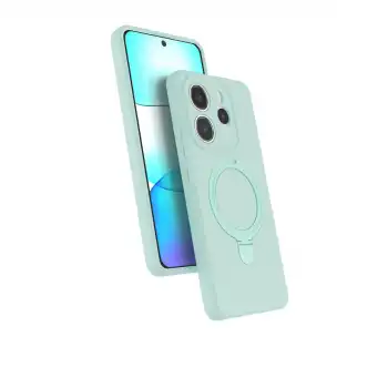 Xiaomi Redmi Note 14 4g Regal Magsafe Standlı Kapak - Su Yeşili