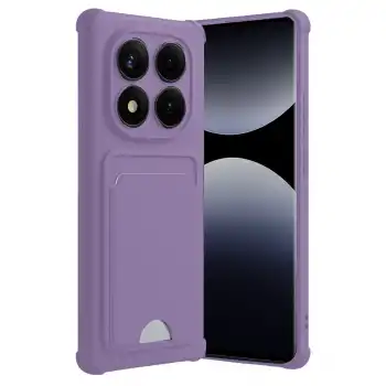 Xiaomi Redmi Note 14 Pro 4g Kelvin Kartvizitli Silikon - Lila