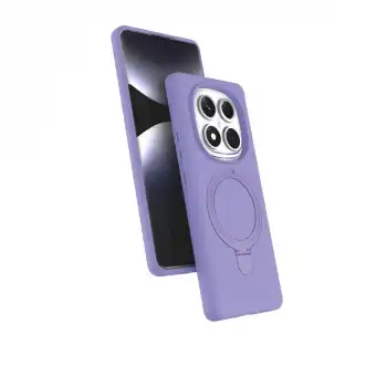 Xiaomi Redmi Note 14 Pro 4g Regal Magsafe Standlı Kapak - Lila