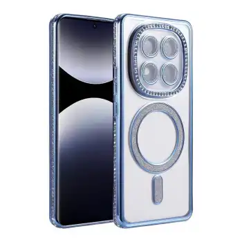 Xiaomi Redmi Note 14 Pro 5g Joke Simli Magneticsafe Kılıf - Mavi