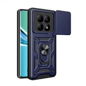 Xiaomi Redmi Note 15 4g Pars Lens Yüzüklü Silikon - Lacivert