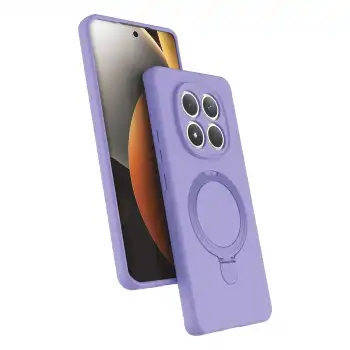 Xiaomi Redmi Note 15 4g Regal Magsafe Standlı Kapak - Lila