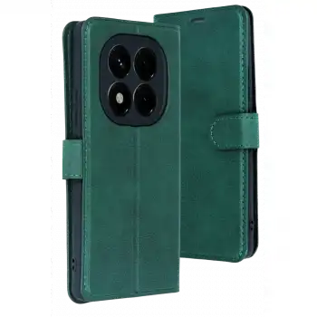 Xiaomi Redmi Note 15 4g Trend S Plus Kapaklı Kılıf - Yeşil