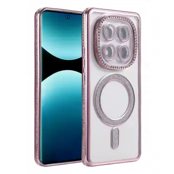 Xiaomi Redmi Note 15 Pro 4g Joke Simli Magneticsafe Kılıf - Pembe