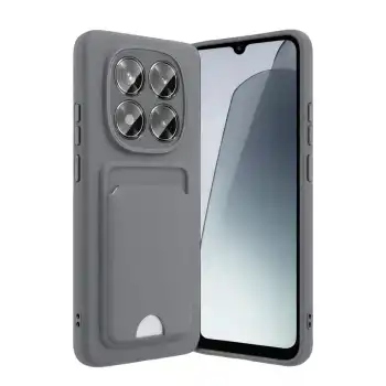 Xiaomi Redmi Note 15 Pro 5g Kelvin Kartvizitli Silikon - Gri