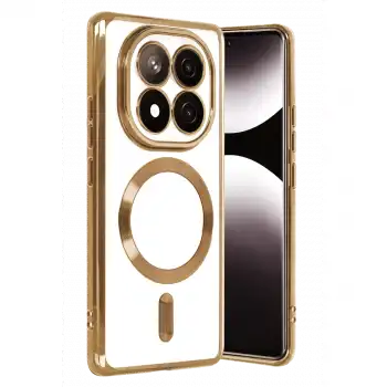 Xiaomi Redmi Note 15 Pro 5g Kross Magneticsafe Kapak - Gold