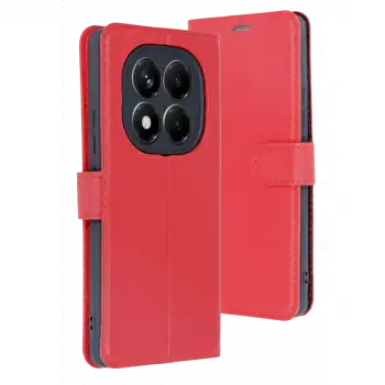 Xiaomi Redmi Note 15 Pro 5g Trend S Plus Kapaklı Kılıf - Kırmızı