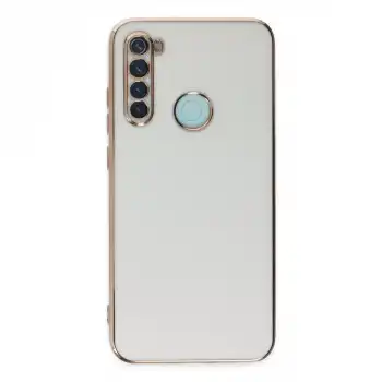 Xiaomi Redmi Note 8 Kılıf Volet Silikon - Beyaz