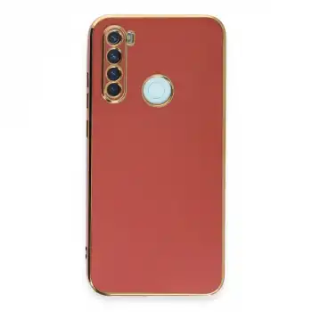 Xiaomi Redmi Note 8 Kılıf Volet Silikon - Kırmızı